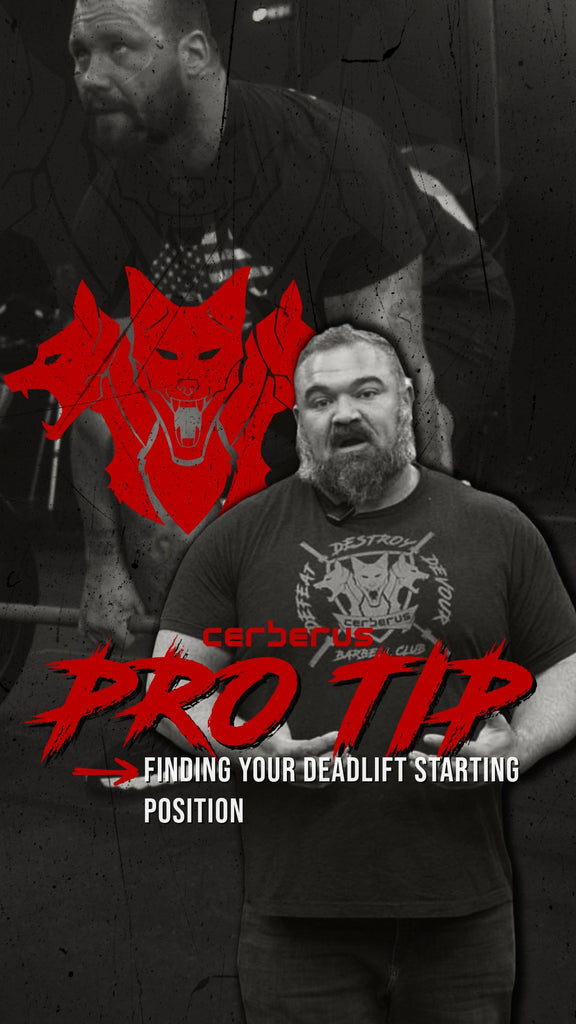 FINDING YOUR DEADLIFT STARTING POSITION