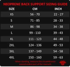 Mitchell Hooper Pro Back Support Belt (7mm)